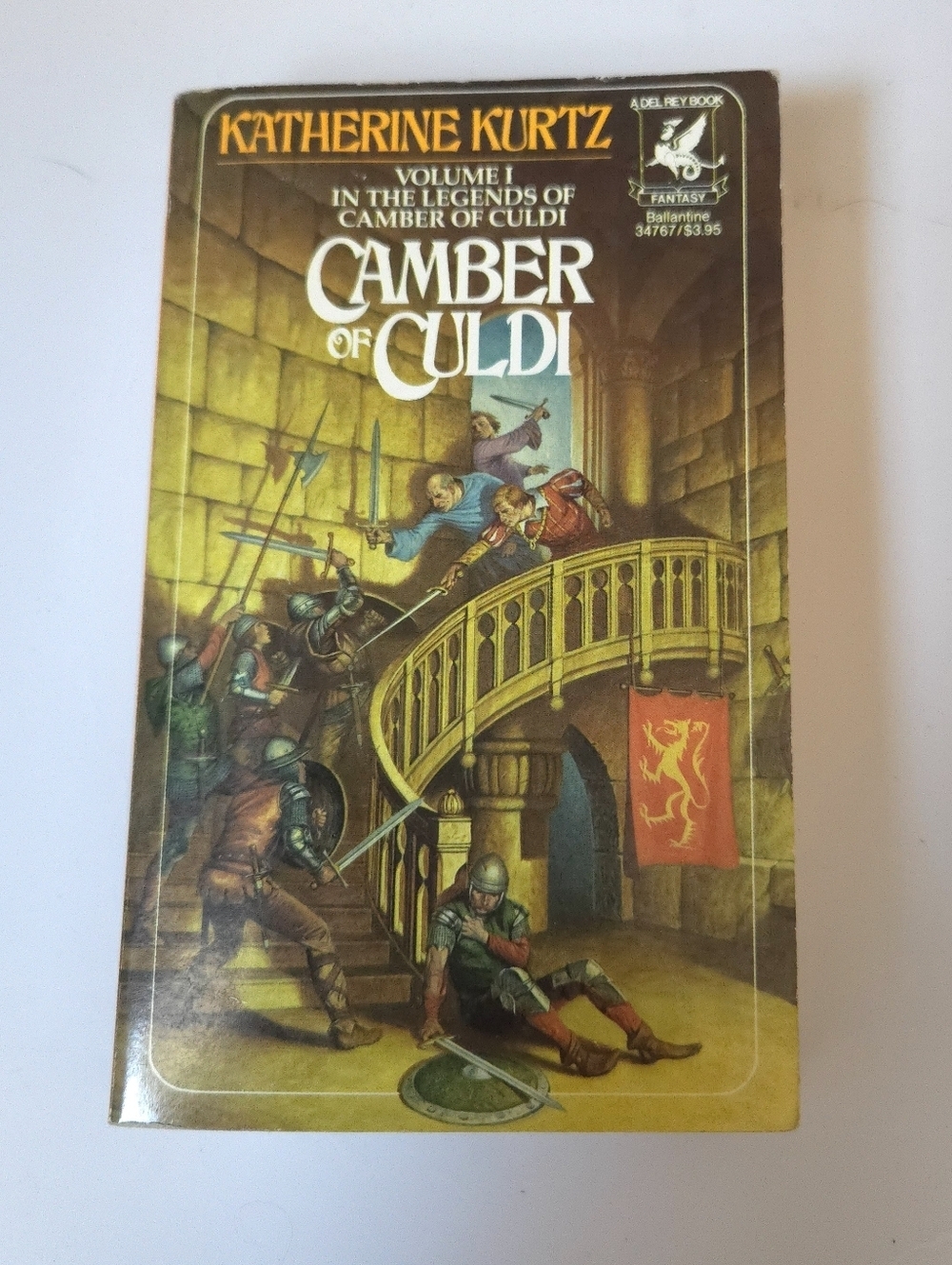 Camber of CuldiNovel by Katherine Kurtz Book